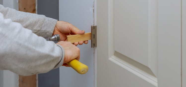 fiberglass entry door repair in Pollock Pines